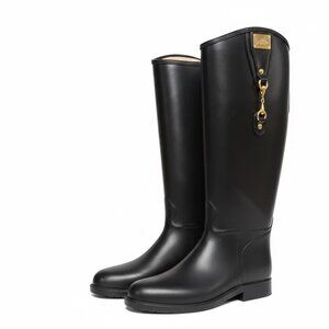 Black DAV Riding Boots
